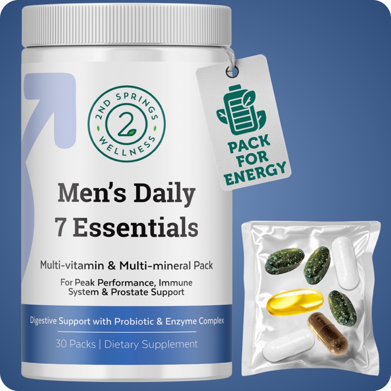 Men's Daily 7 Essentials pack